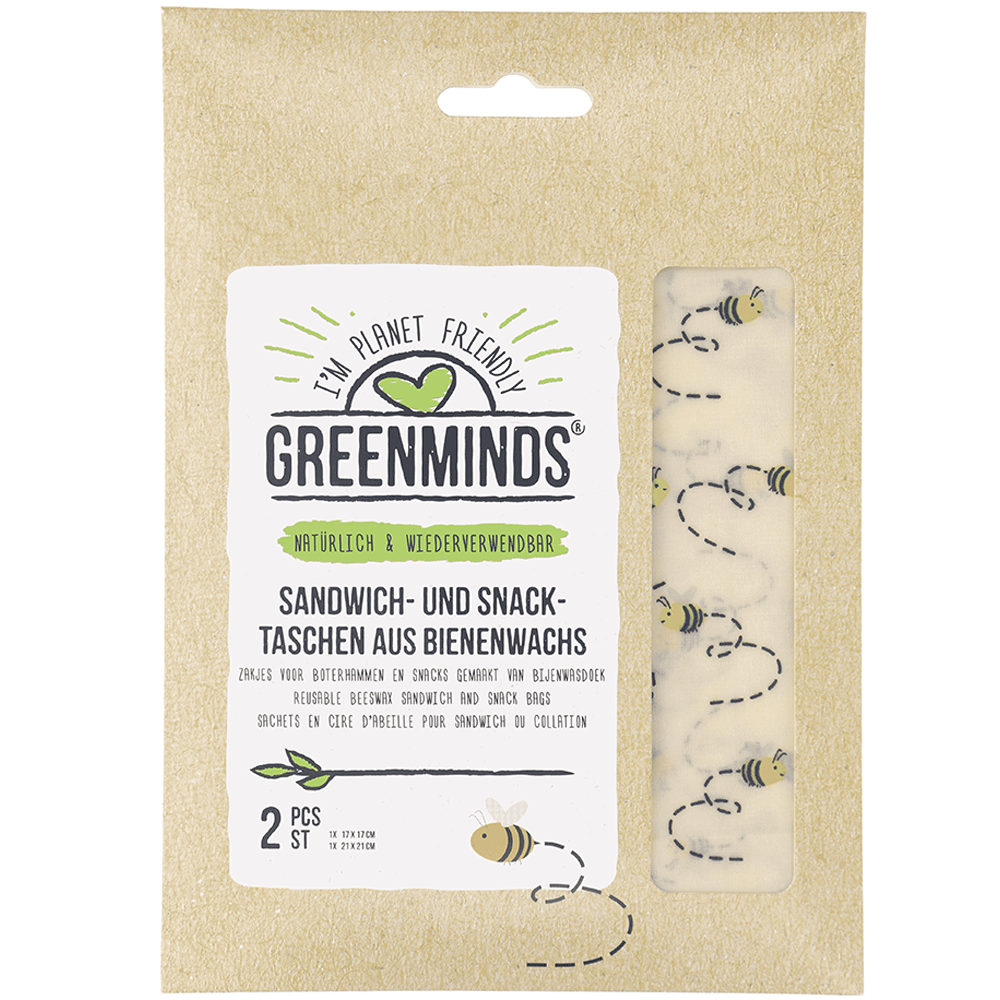 Bild: Greenminds Sandwichbeutel 2er Set