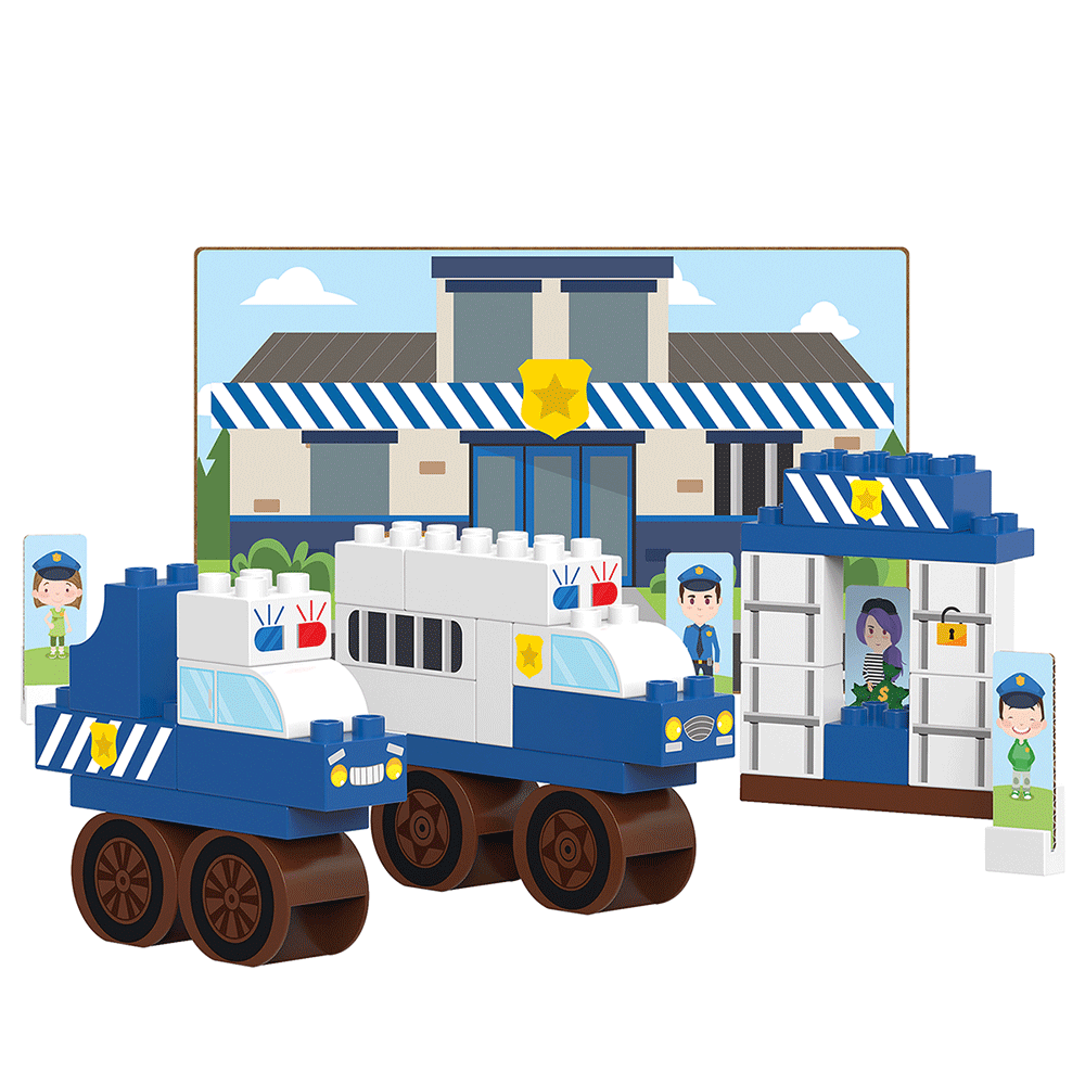 Bild: BiOBUDDi Bio-Bausteine Polizeistation