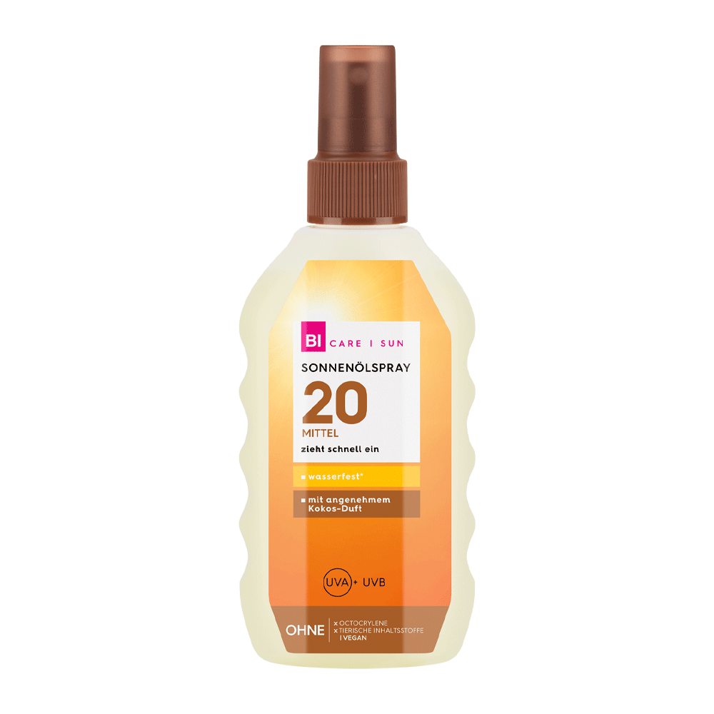 Bild: BI CARE SUN Sonnenöl Spray LSF 20
