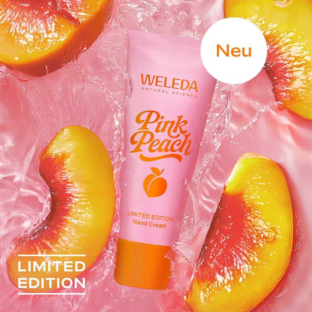 Bild: WELEDA Handcreme Pink Peach