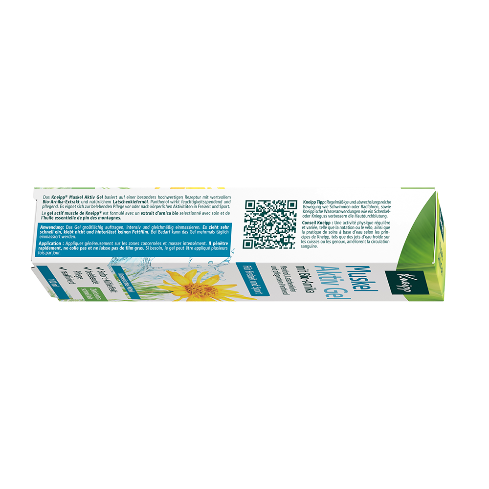 Bild: Kneipp Muskel Aktiv Gel mit Bio Arnika