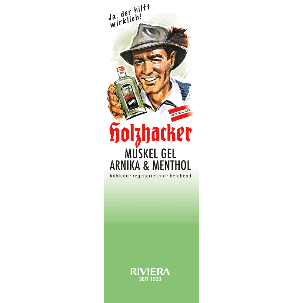 Bild: Holzhacker Franzbranntwein Muskel Gel