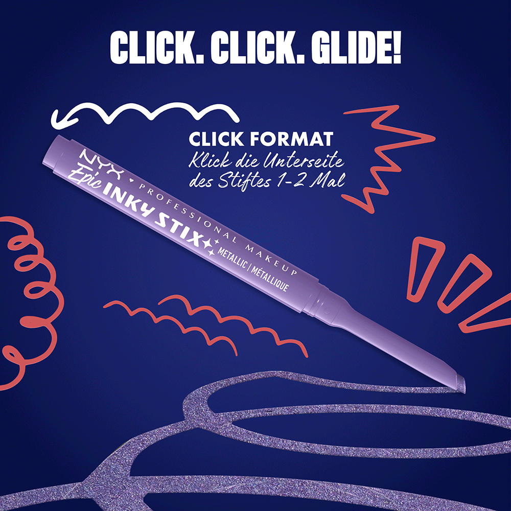 Bild: NYX Professional Make-up Epic Inky Stix Cream Gel Eyeliner Violet Volt 10