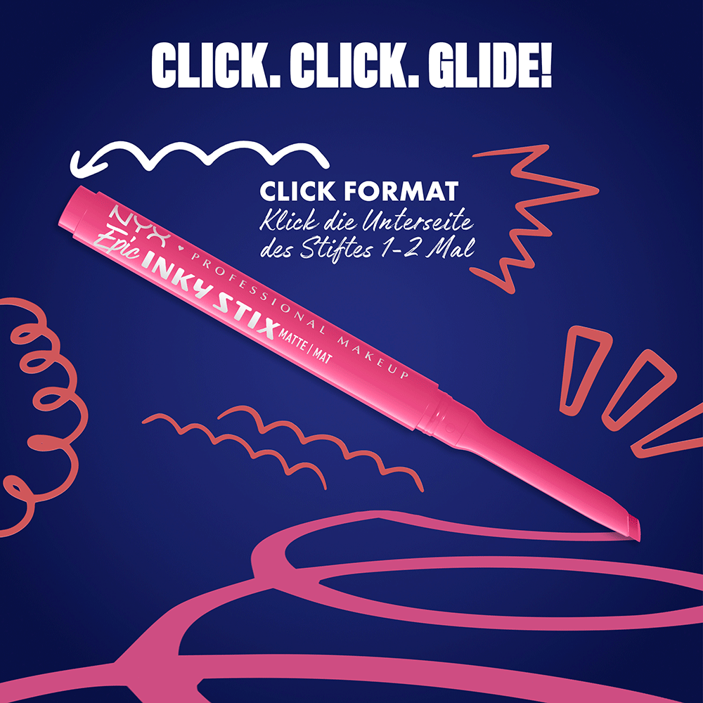 Bild: NYX Professional Make-up Epic Inky Stix Cream Gel Eyeliner Pixel Pink 11