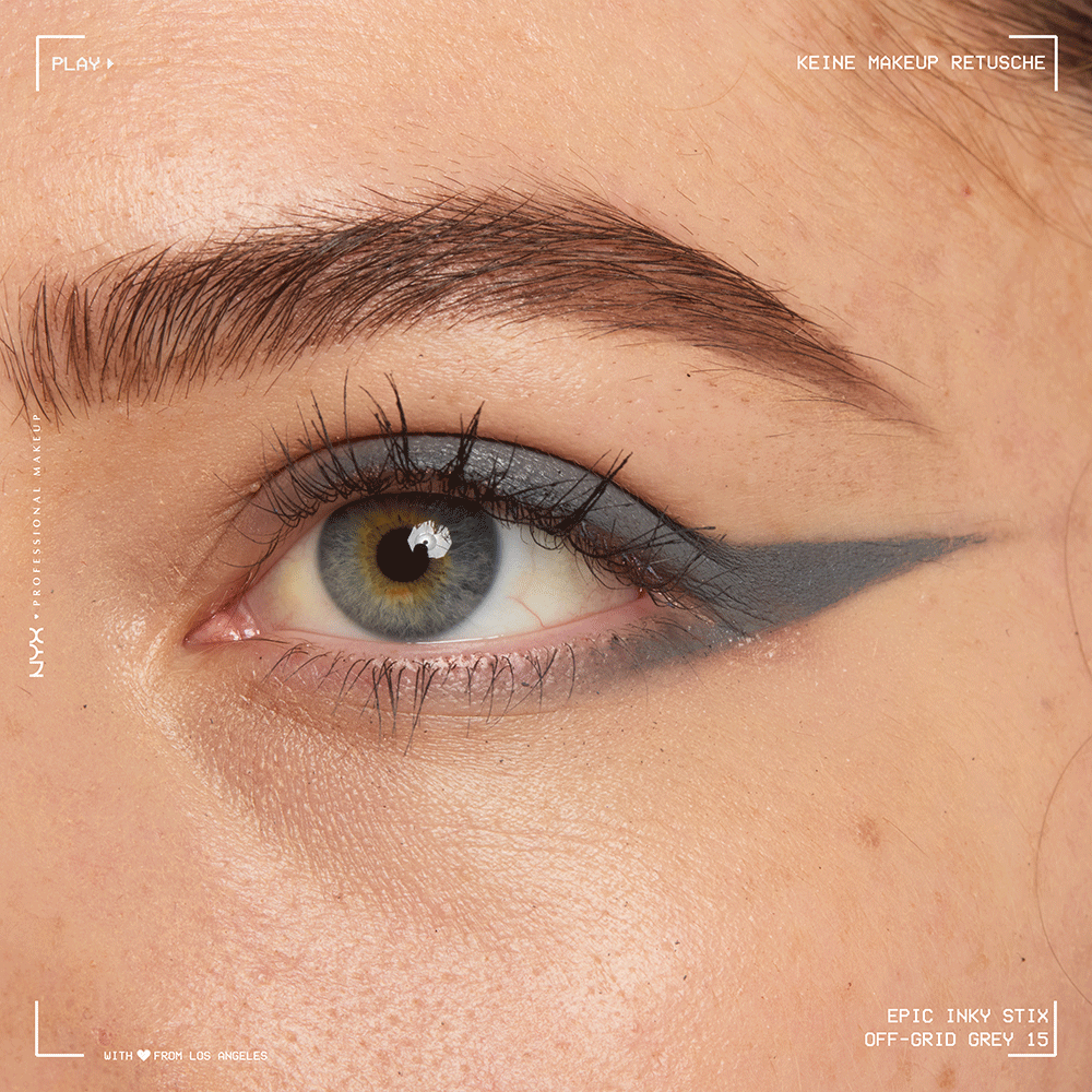 Bild: NYX Professional Make-up Epic Inky Stix Cream Gel Eyeliner Off-Grid Grey 15