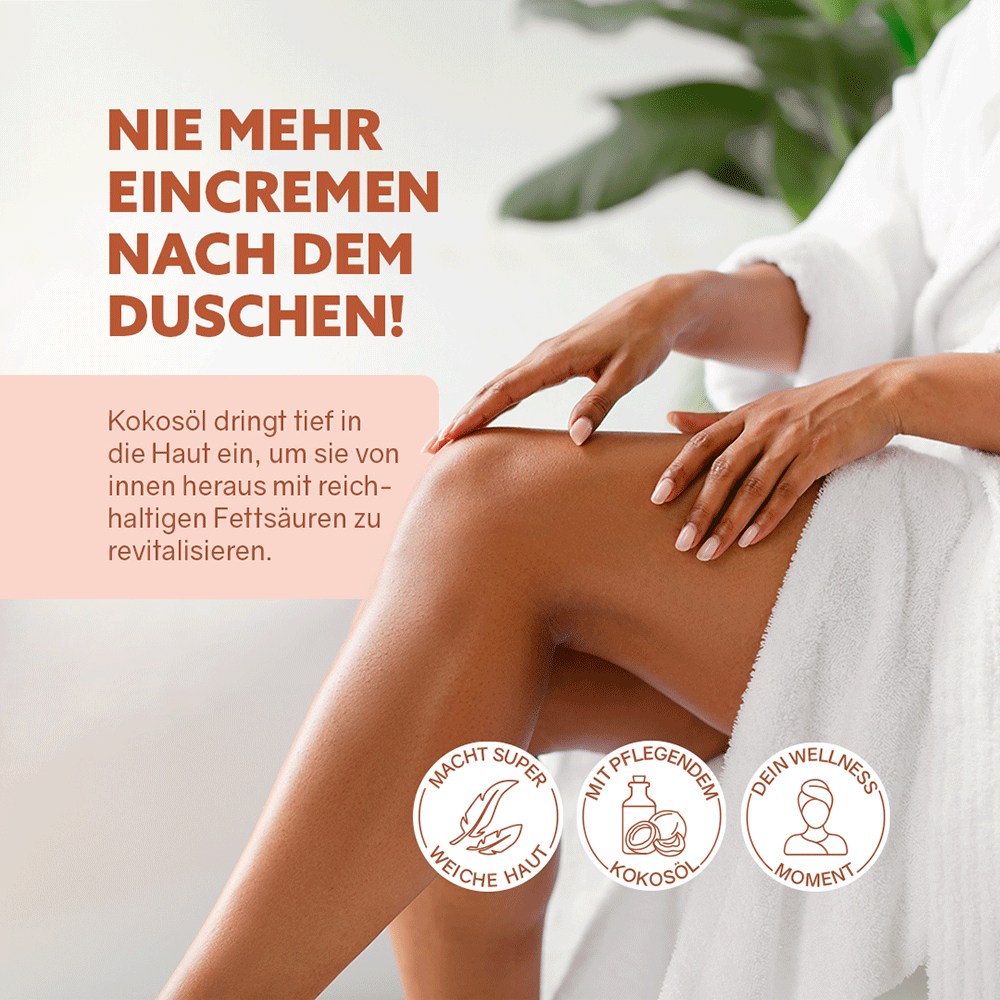 Bild: puremetics 3in1 Dusch Fluff Mandelmilch