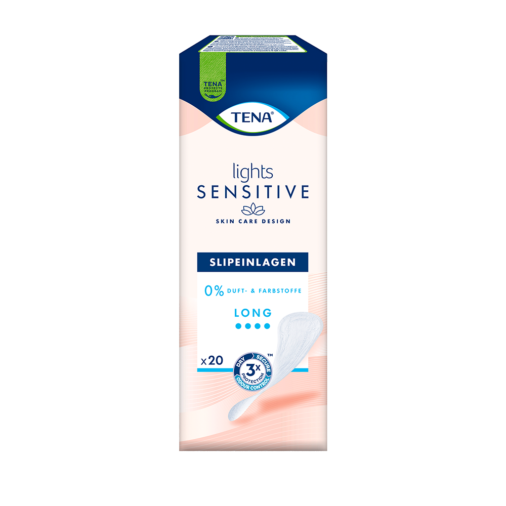 Bild: TENA Lights Sensitive Slipeinlagen Long 