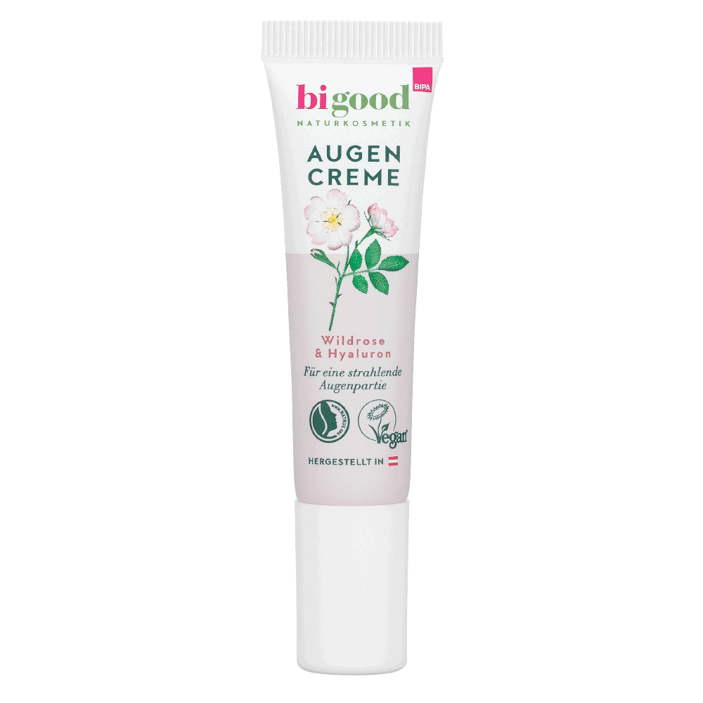 Bild: bi good Augencreme Wildrose & Hyaluron