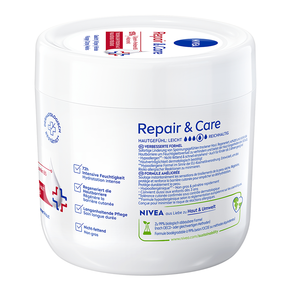 Bild: NIVEA Creme Repair and Care Intensive