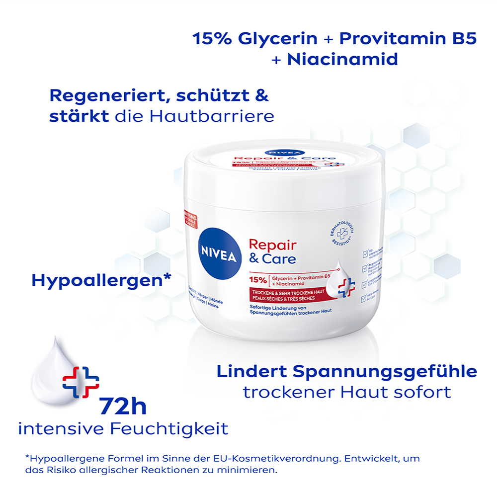 Bild: NIVEA Creme Repair and Care Intensive