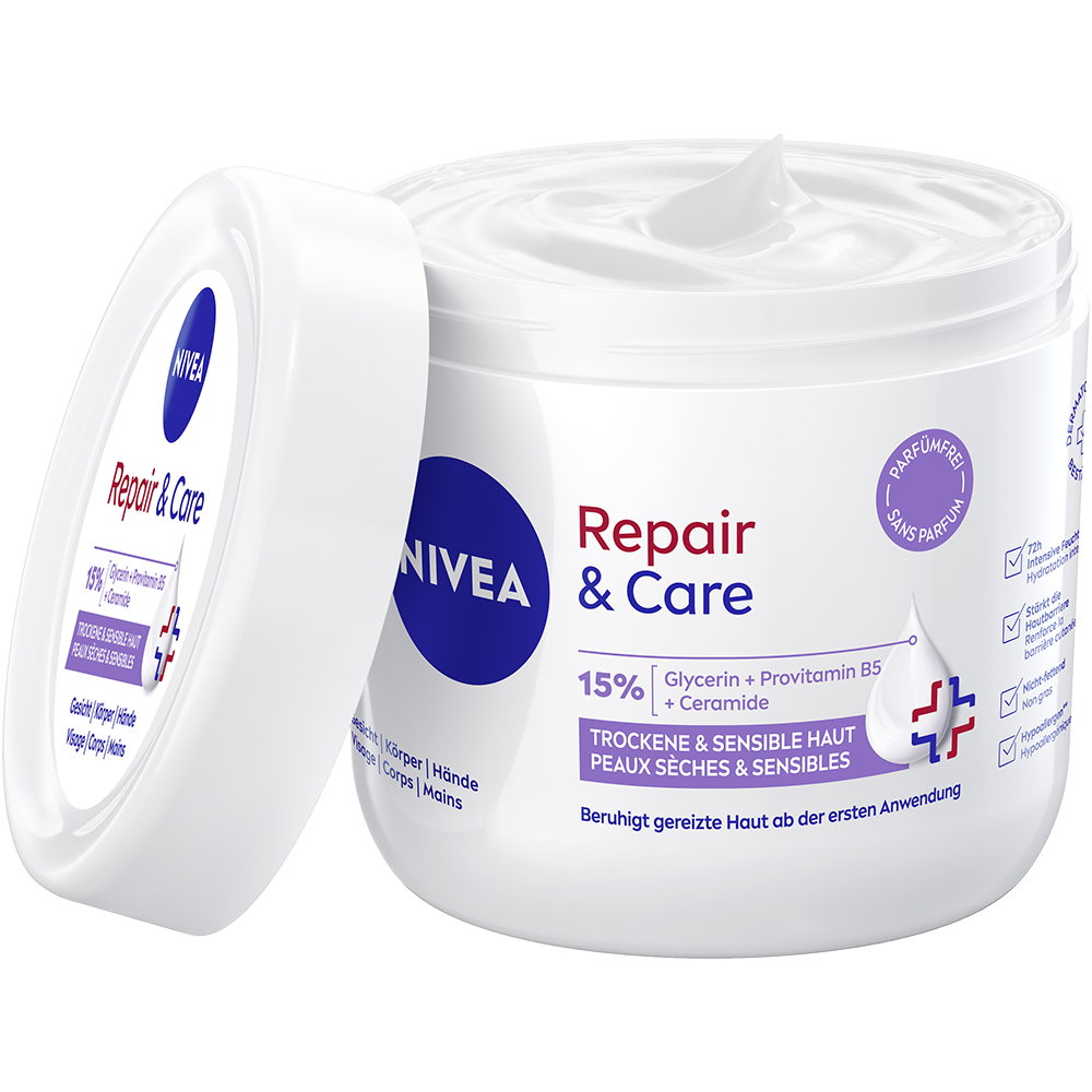 Bild: NIVEA Creme Repair and Care Sensitive