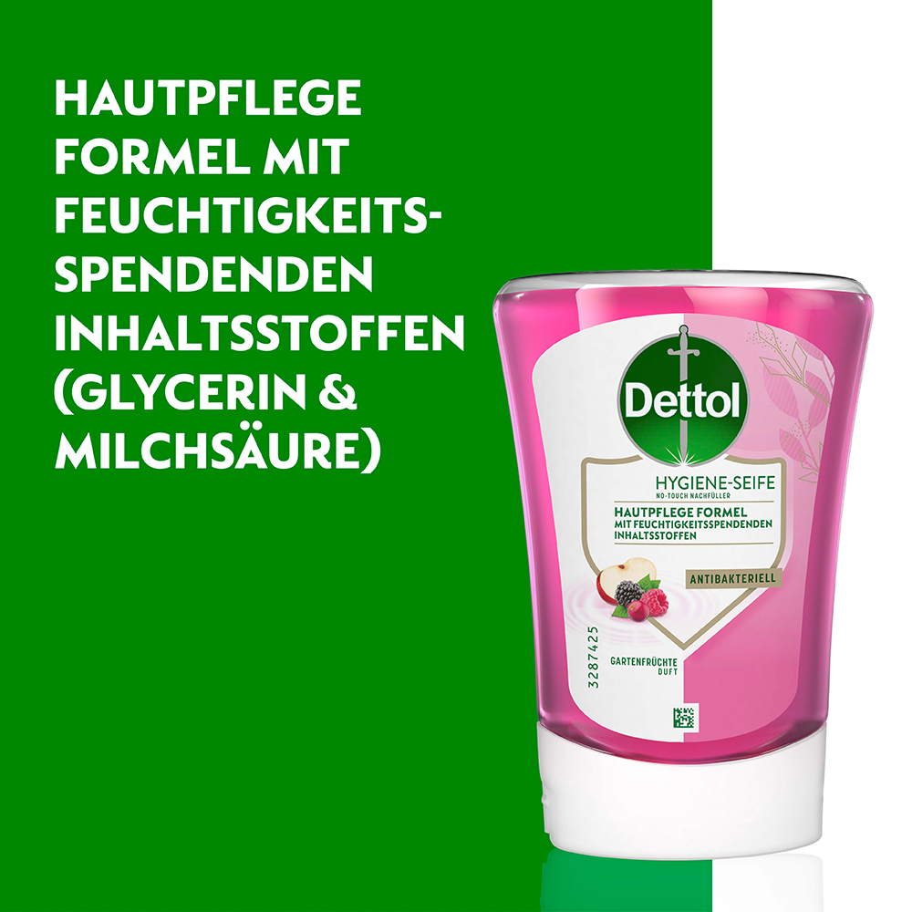 Bild: Dettol No-Touch Nachfüllung Belebend Gartenfrüchte