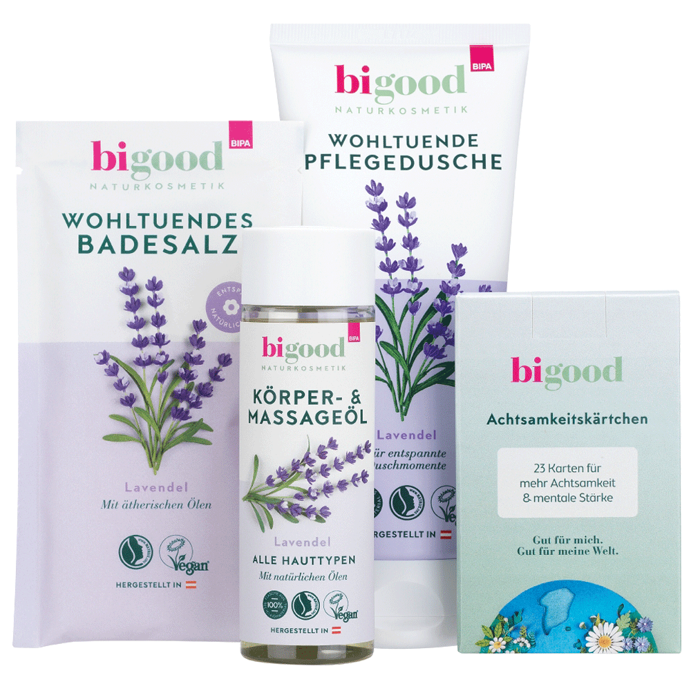 Bild: bi good Geschenkset Lavendel 