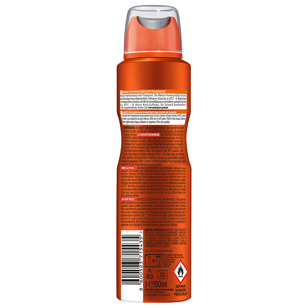 Bild: L'ORÉAL PARIS Heat Protect 45°C Deo Spray 