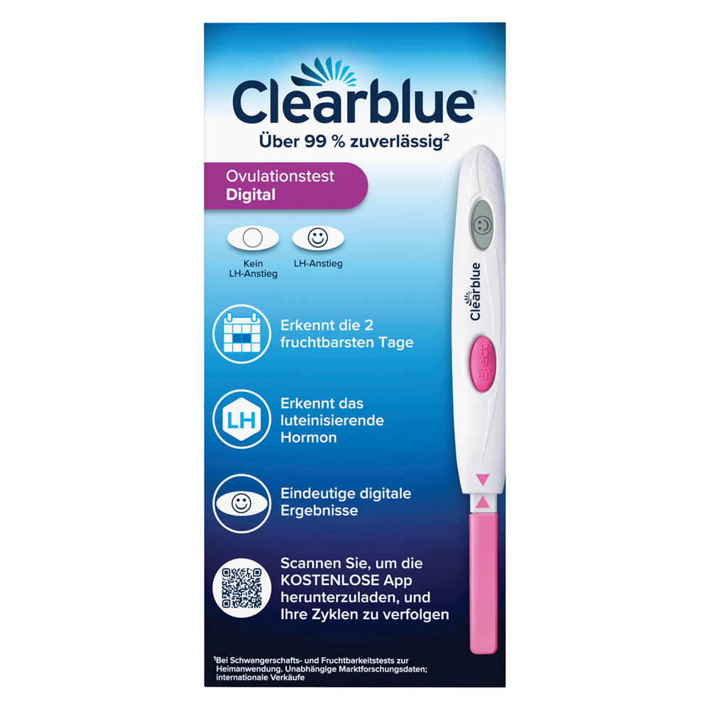 Bild: Clearblue Ovulationstest Digital