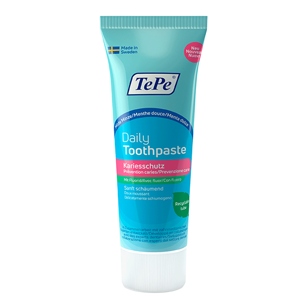 Bild: TePe Zahncreme