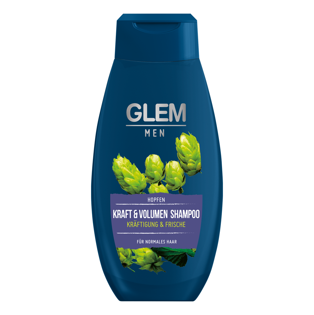 Bild: GlemVital Kraft & Volumen Shampoo Hopfen 