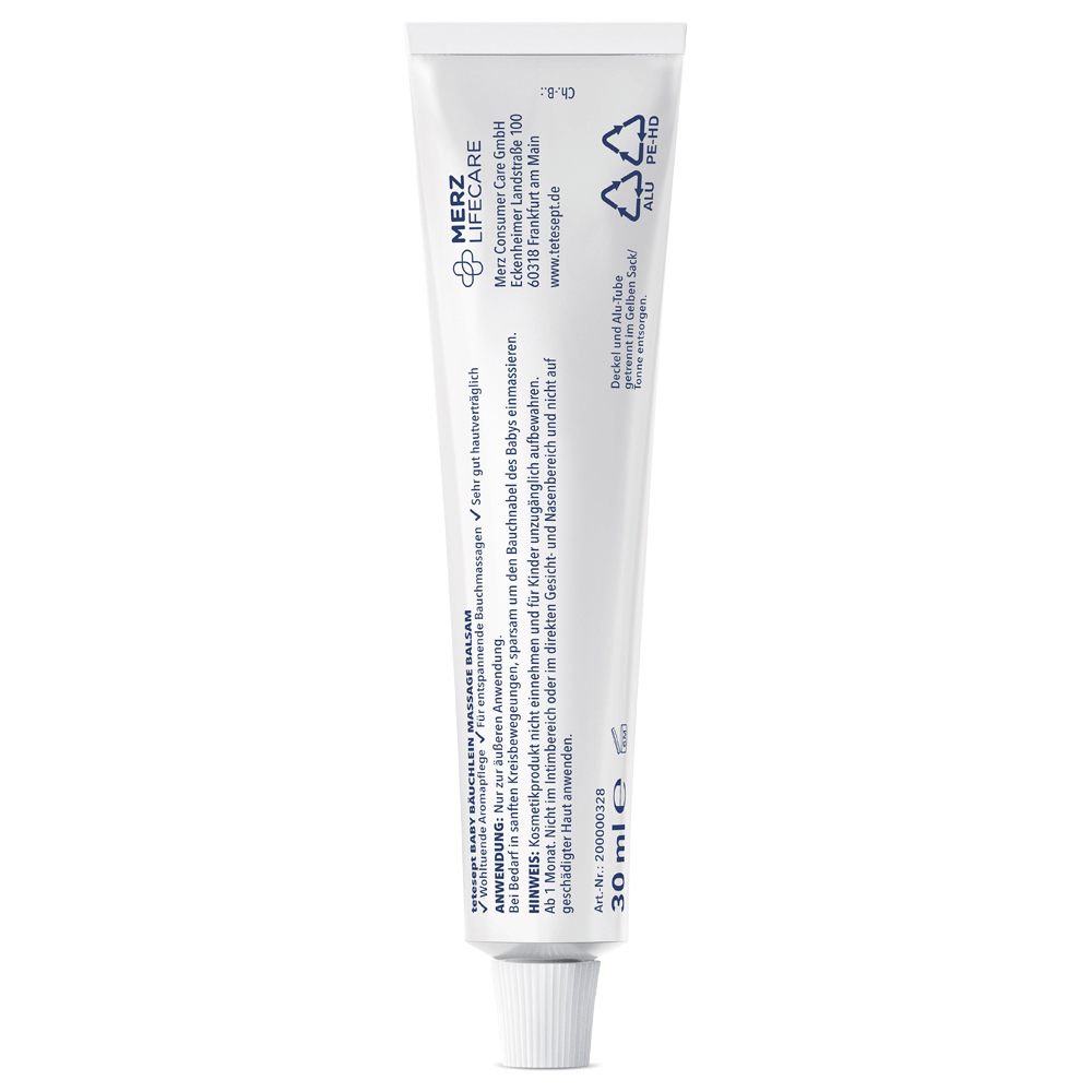 Bild: tetesept: Bäuchlein Massage Balm