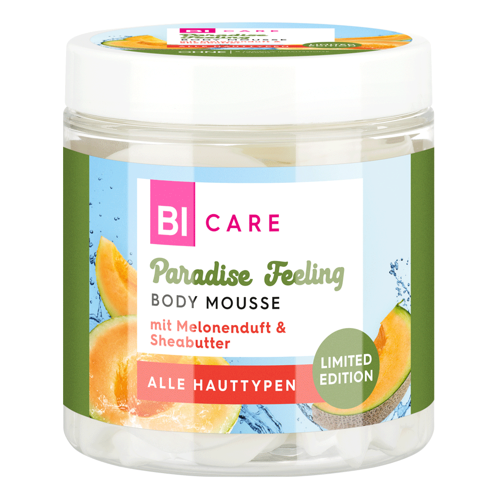 Bild: BI CARE Body Mousse Paradise Feeling