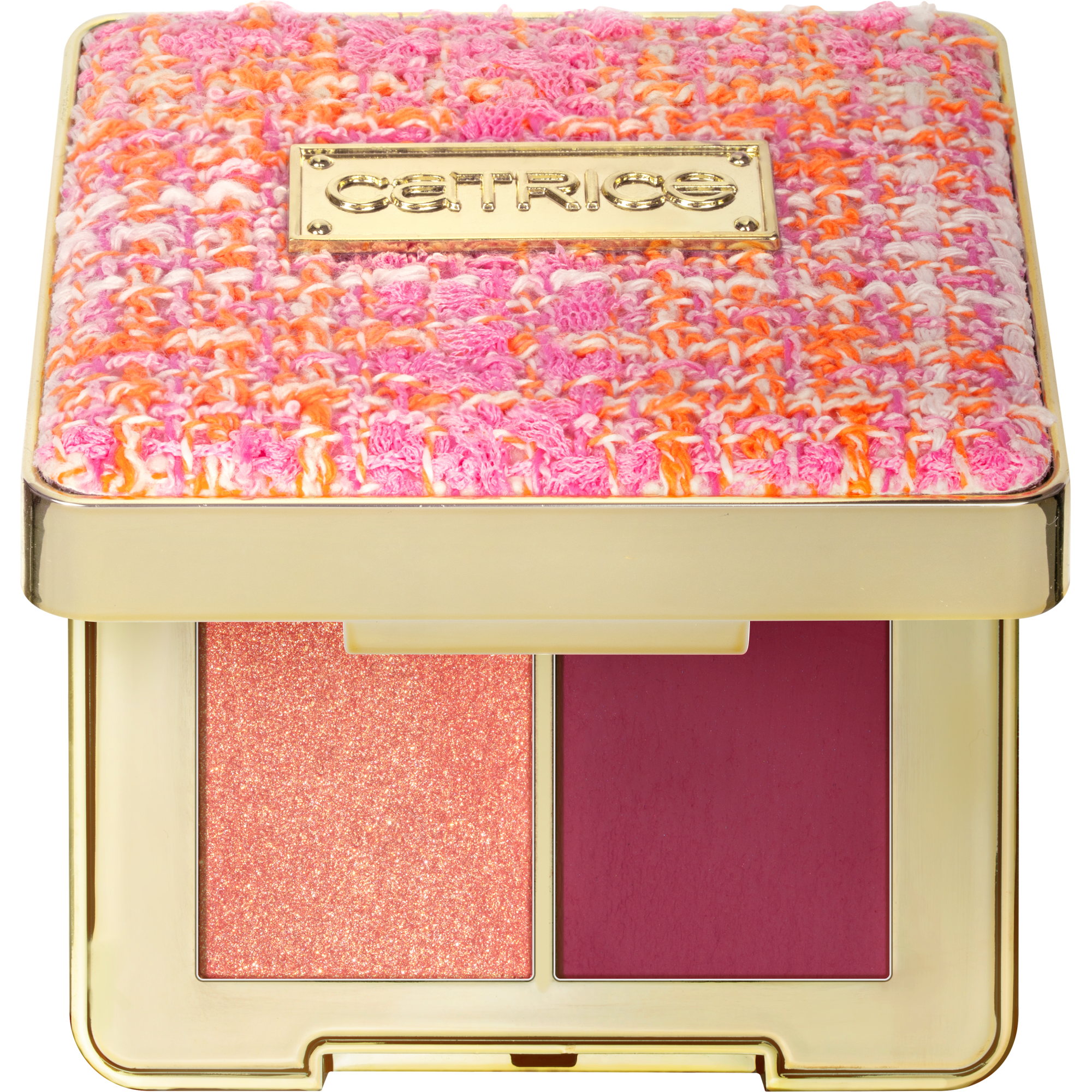 Bild: Catrice SPRING AND THE CITY Eye & Cheek Glow Complex Cherry Glow & Skyline Views