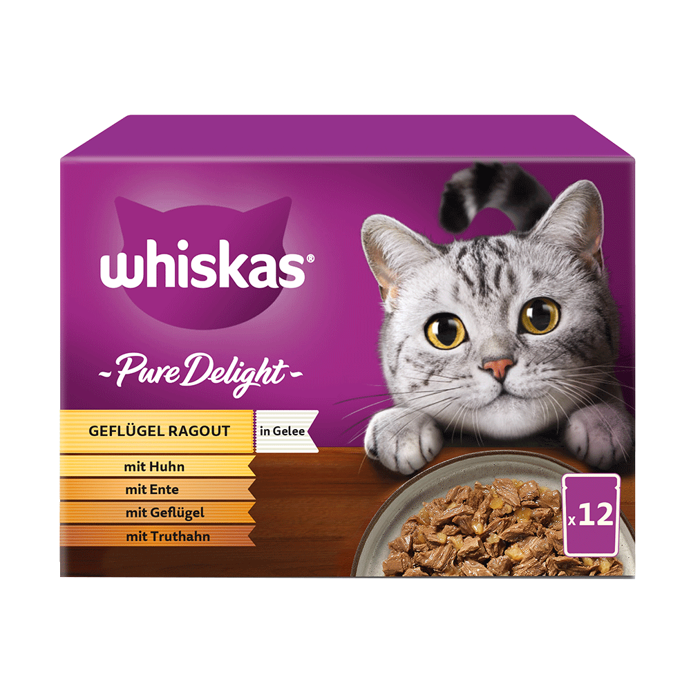 Bild: Whiskas Geflügel Ragout in Gelee
