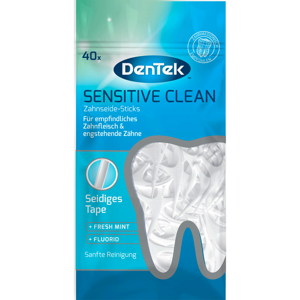 Bild: DenTek Sensitive Clean Zahnseide Sticks