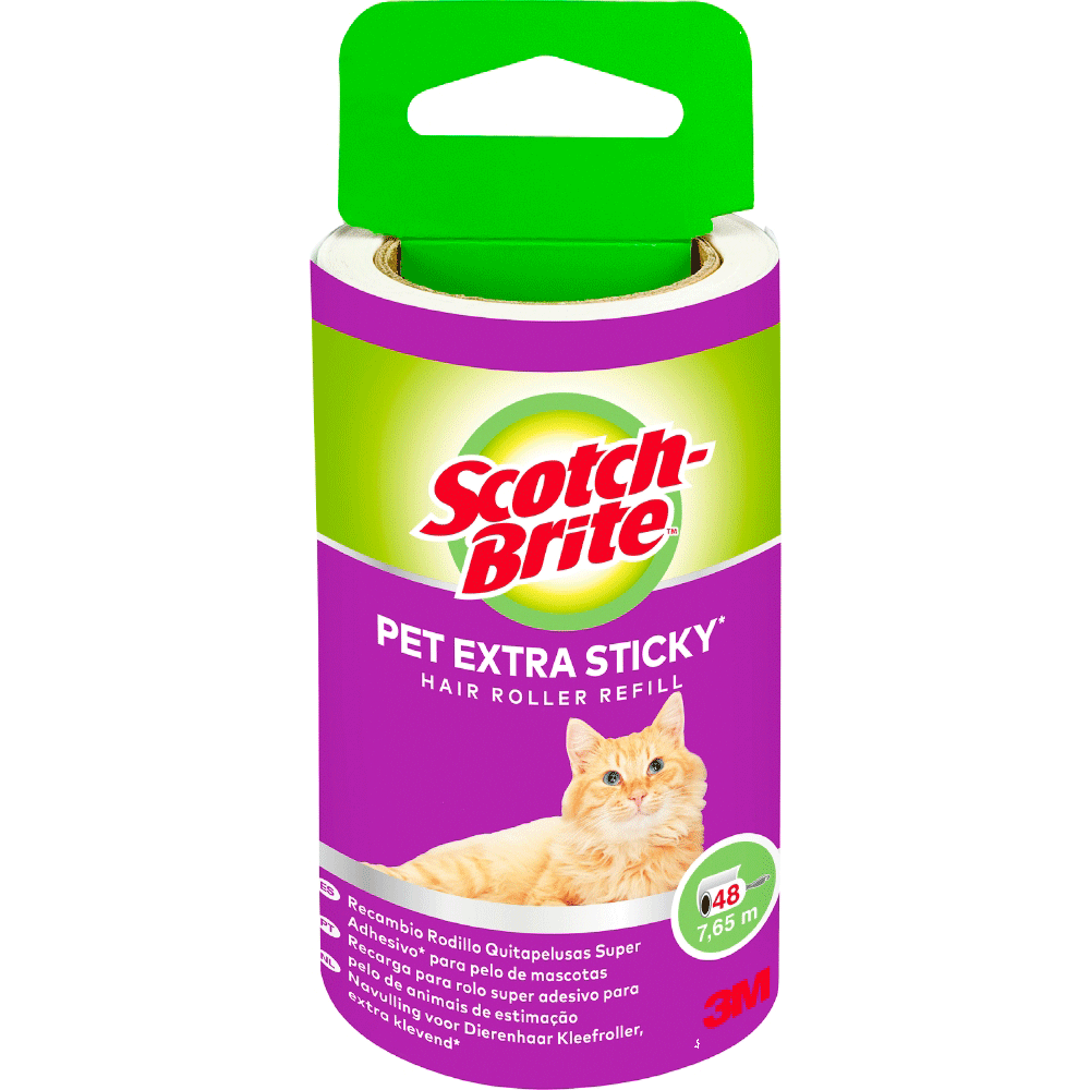 Bild: Scotch-Brite Textilroller Tierhaare Nachfüllung extra klebrig