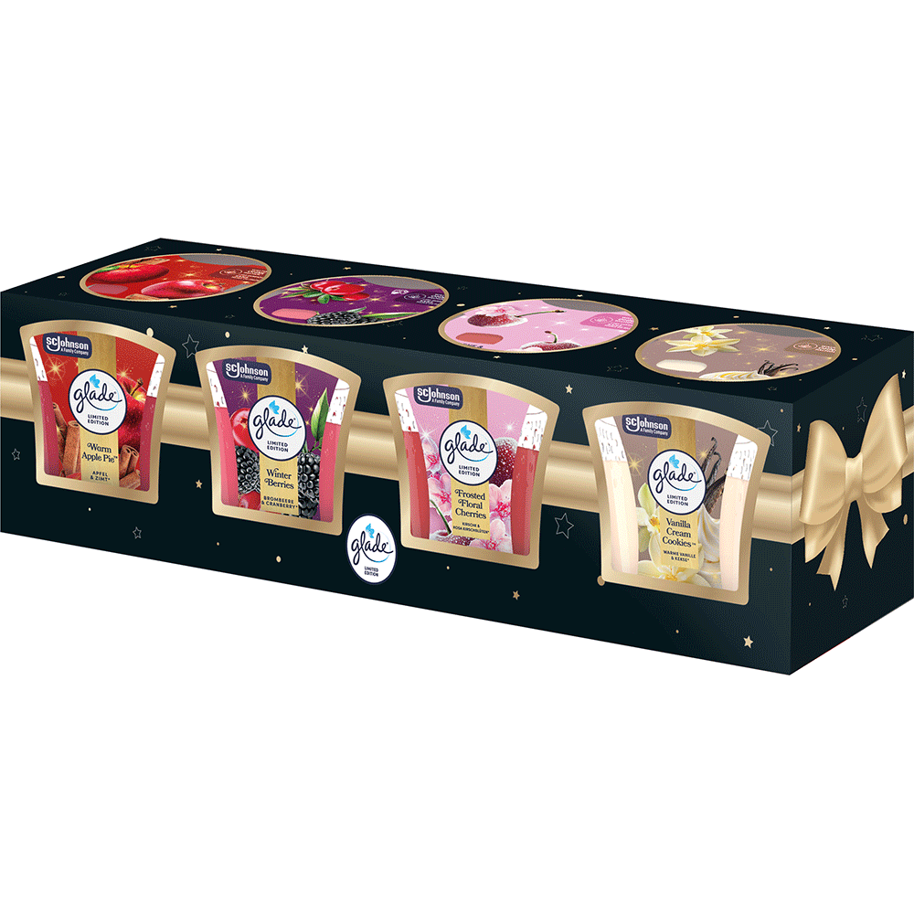 Bild: Glade Duftkerzen Set