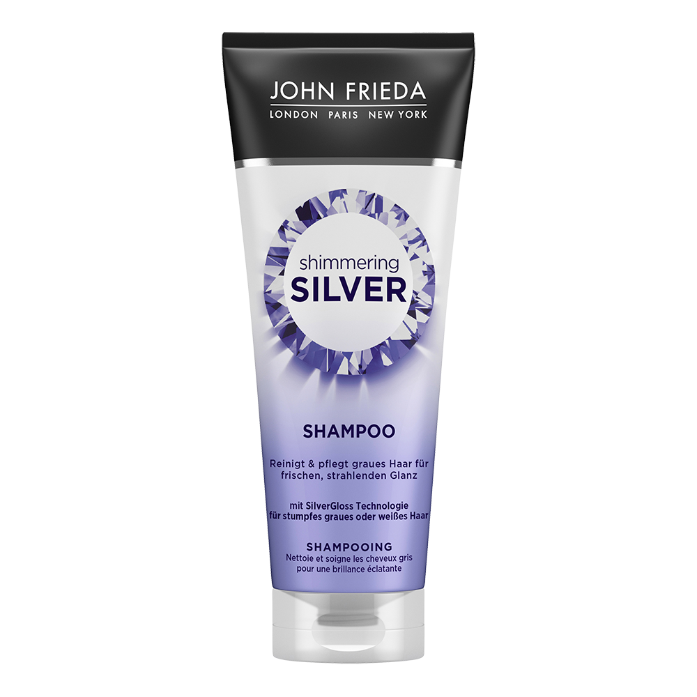 Bild: JOHN FRIEDA Shampoo Shimmering Silver 