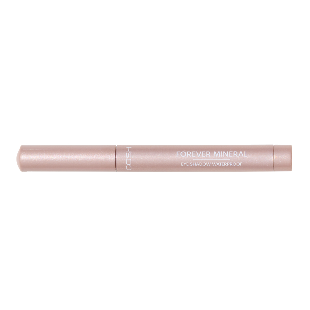 Bild: GOSH Forever Mineral Eyeshadow Waterproof Silver Rose 007