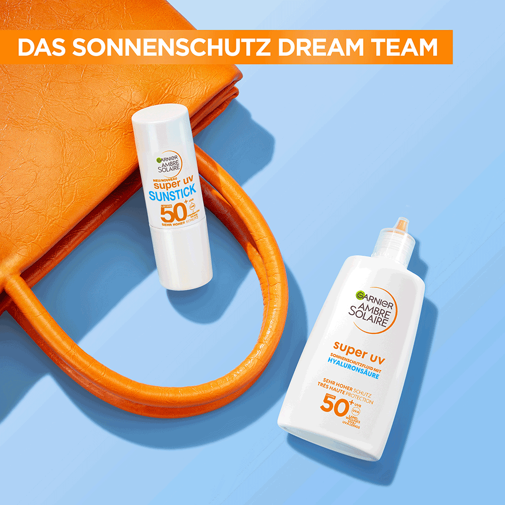 Bild: GARNIER AMBRE SOLAIRE Super UV Sunstick LSF 50+ 