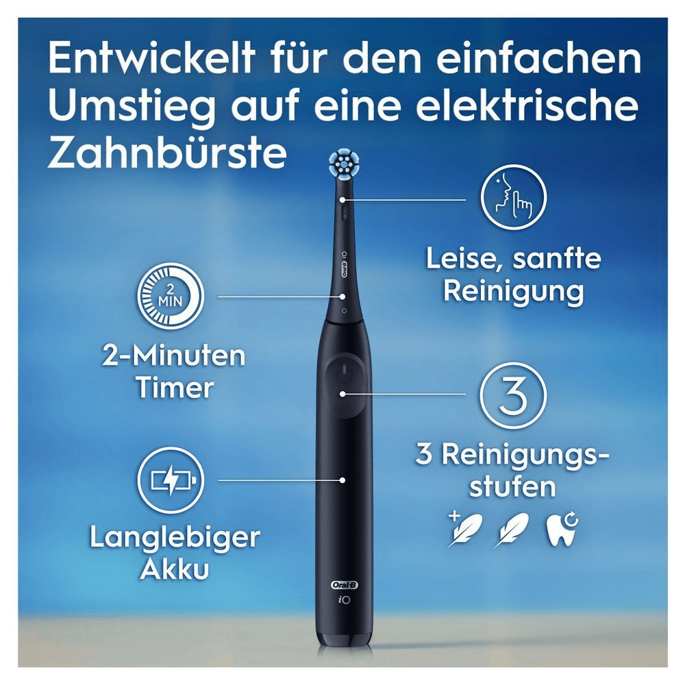 Bild: Oral-B iO Series 2 Elektrische Zahnbürste, Night Black 