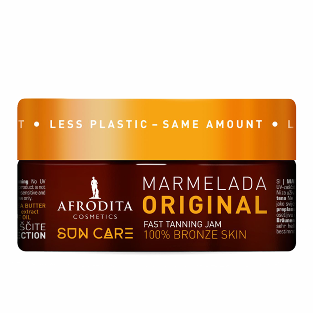 Bild: AFRODITA Cosmetics Suncare Bräunungs Marmelade