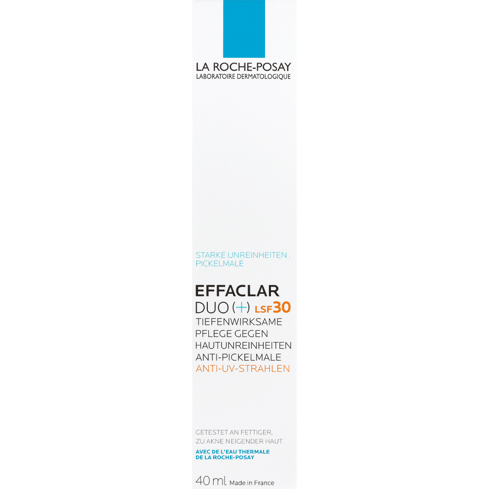 Bild: La Roche-Posay Effeclar Duo Gesichtspflege für unreine Haut LSF 30