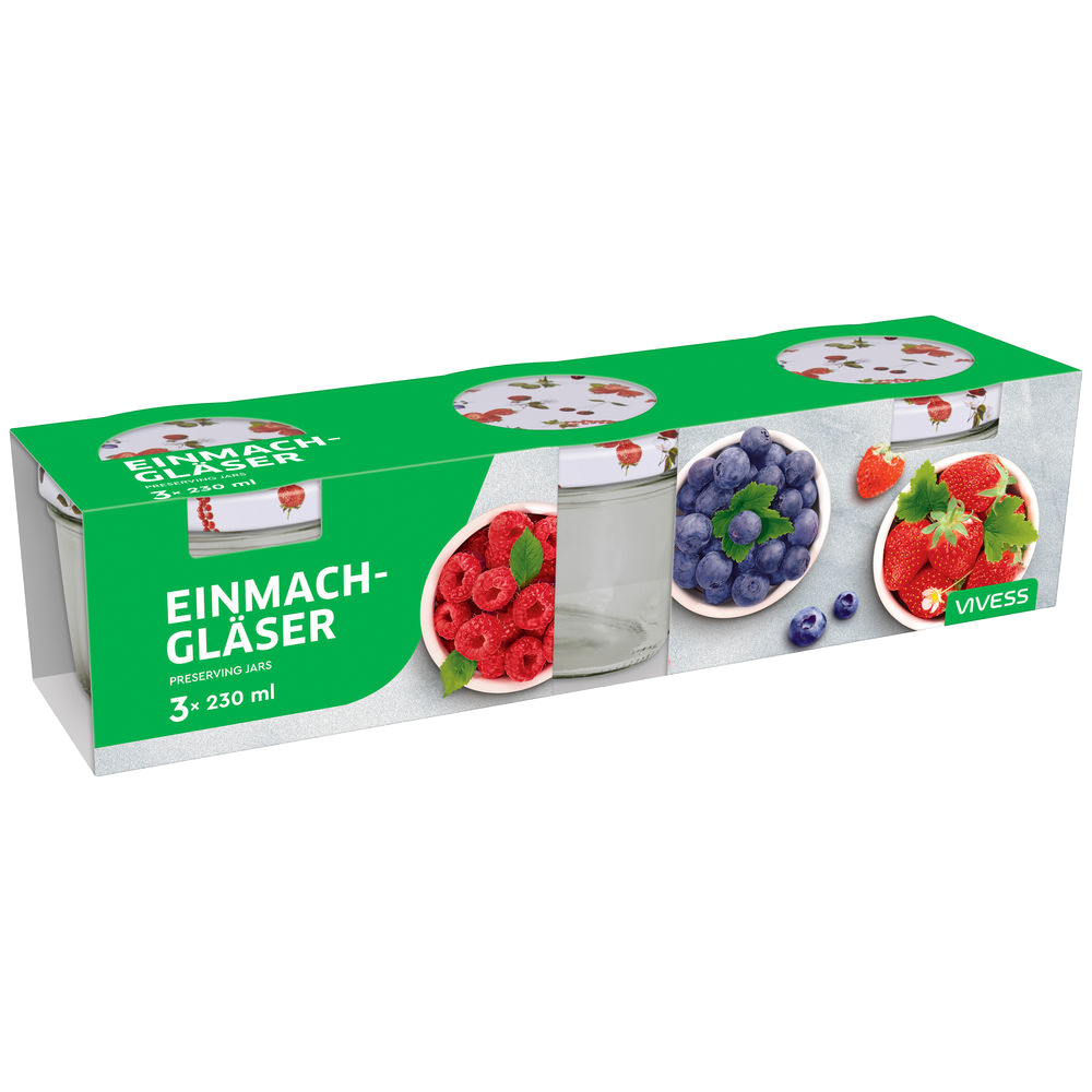 Bild: Vivess Einmachgläser 3x 