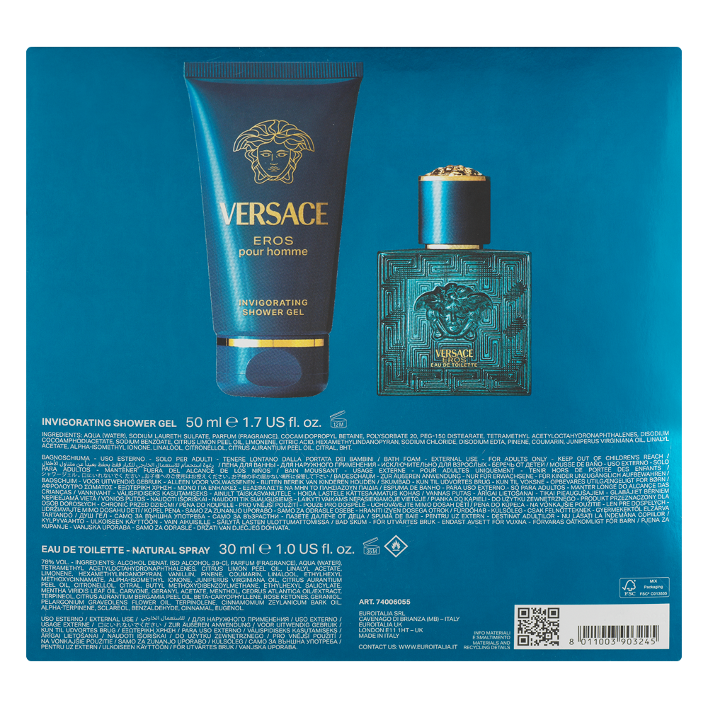 Bild: Versace Eros Geschenkset 