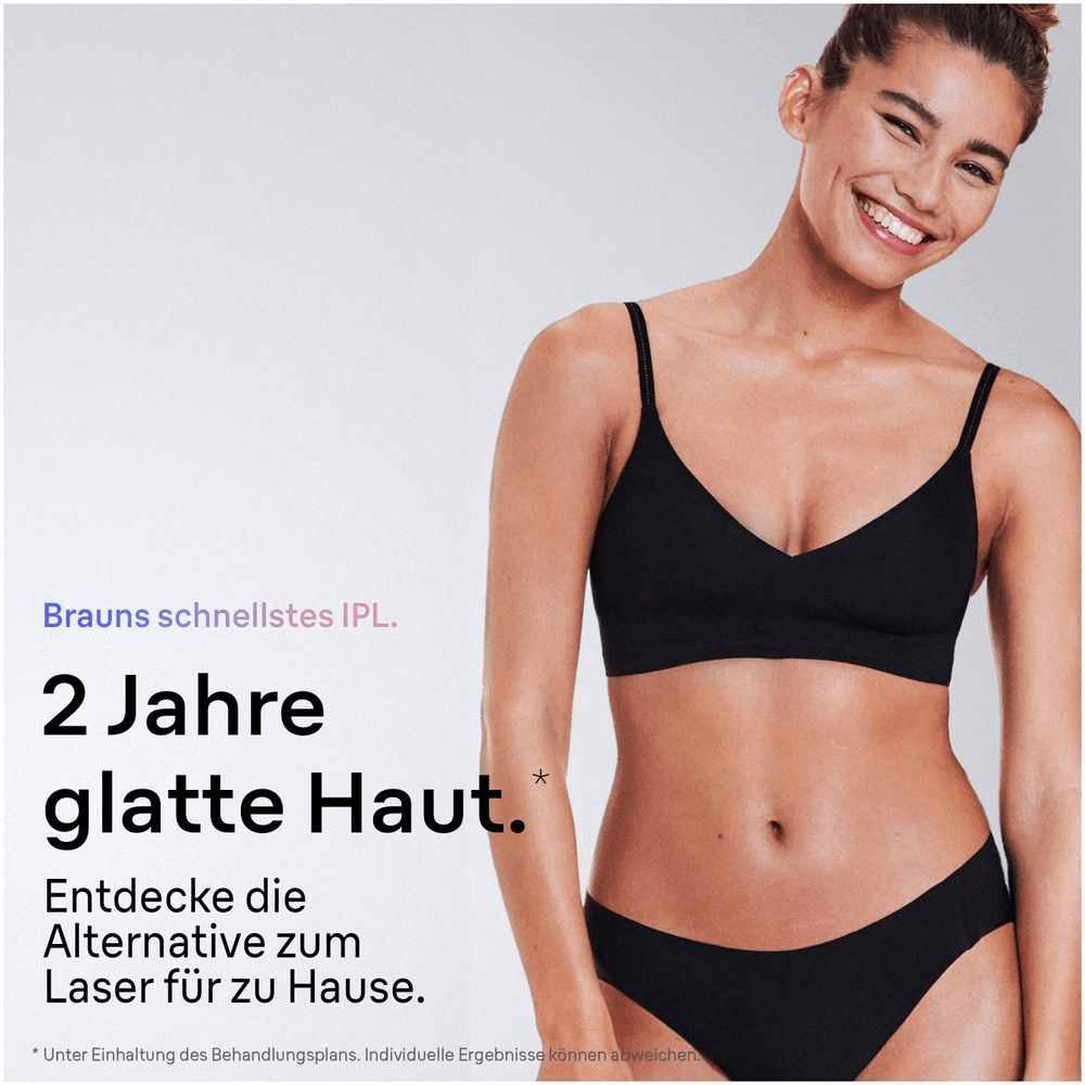 Geld zurück Garantie für Epilierer und IPL Geräte