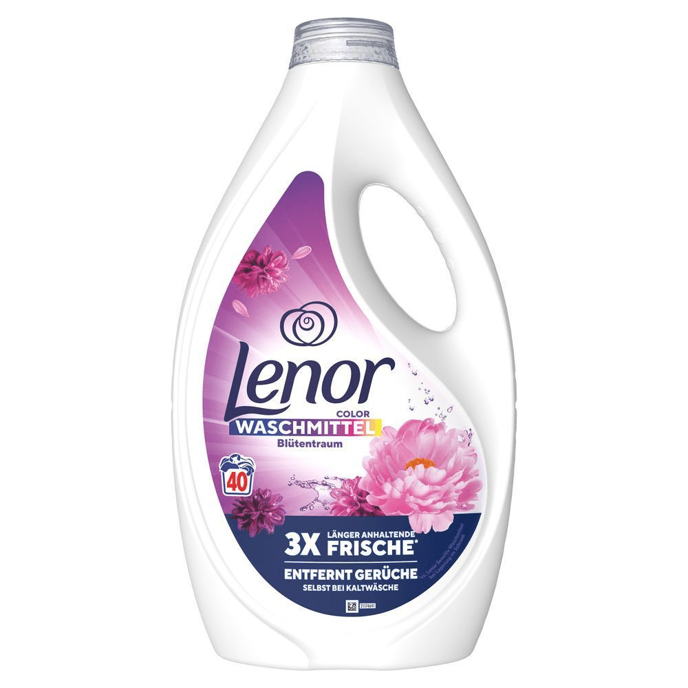 Bild: Lenor Flüssigwaschmittel Amethyst Blütentraum