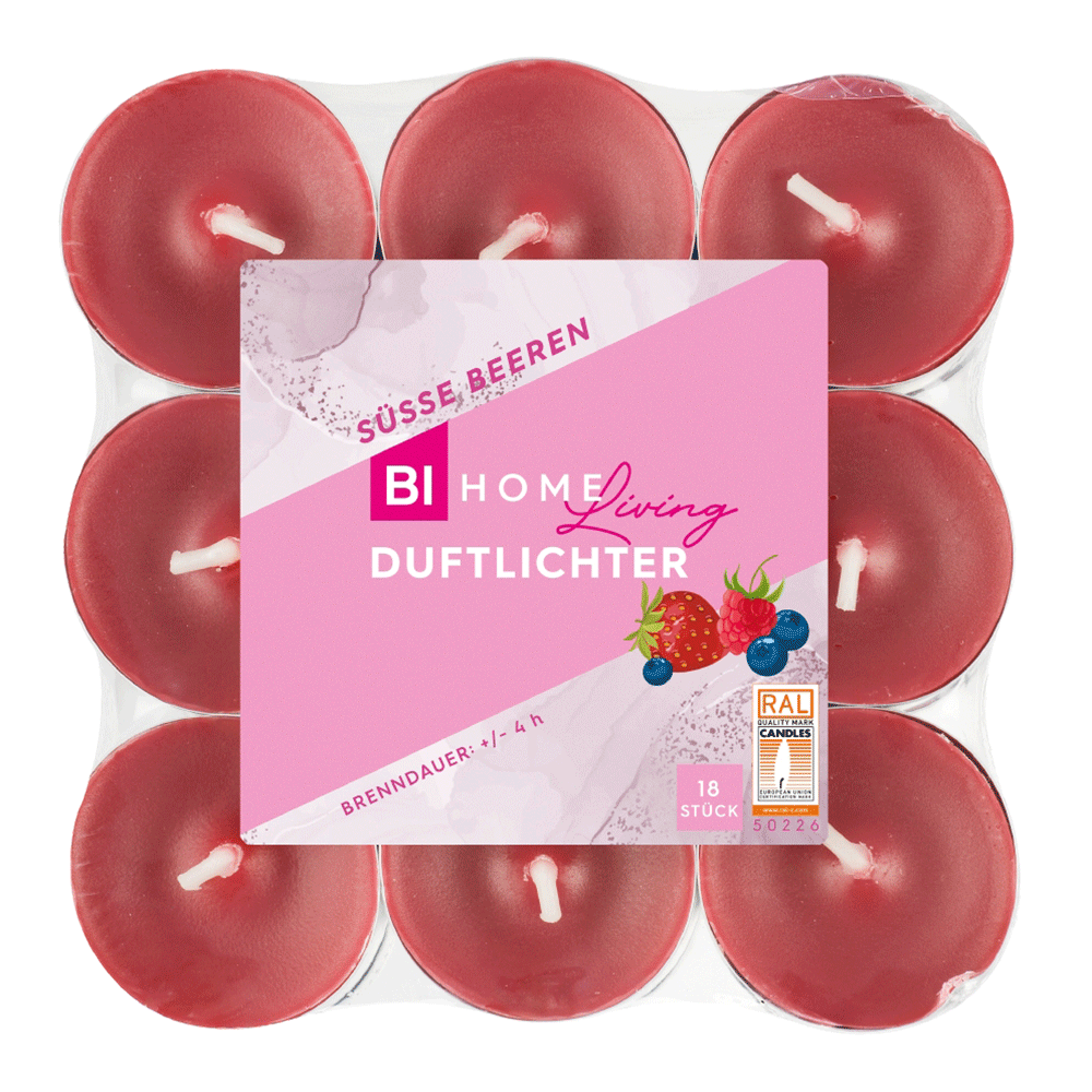 Bild: BI HOME Living Duftlichter Süsse Beeren 