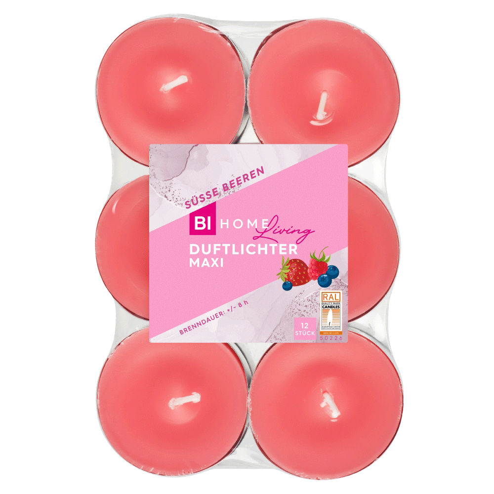 Bild: BI HOME Living Duftlichter Maxi Süsse Beeren 