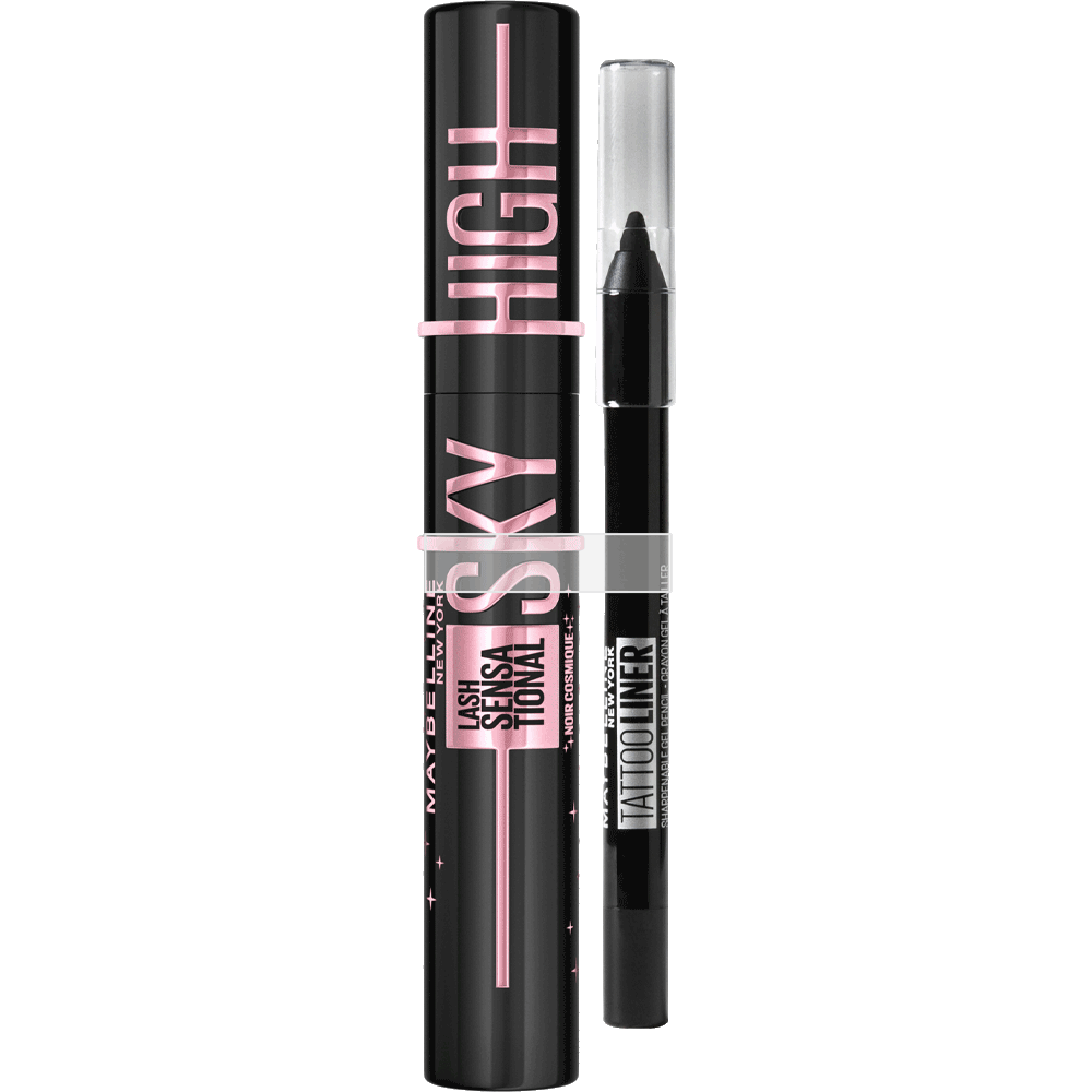 Bild: MAYBELLINE Set Sky High Mascara Extra Black + Tattoo Liner Black