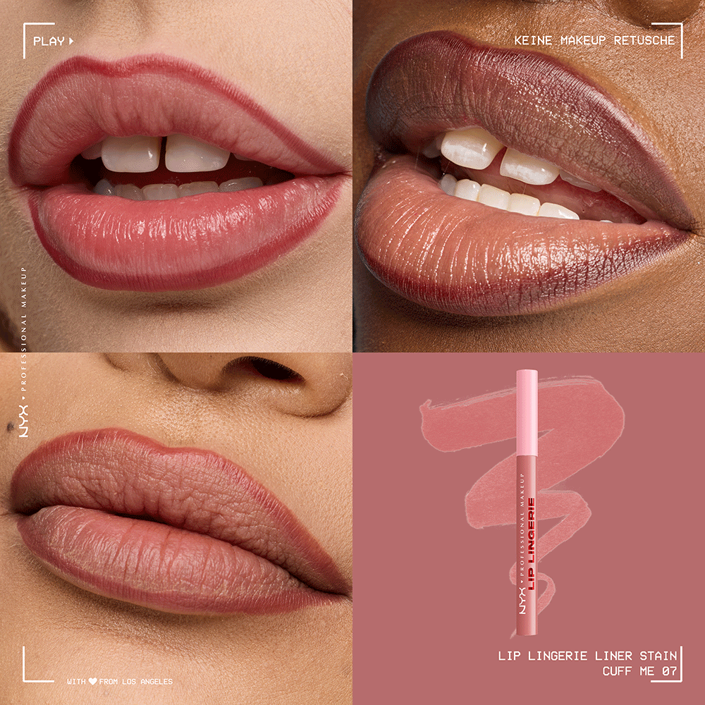Bild: NYX Professional Make-up Lip Lingerie Lip Liner Stain Cuff Me 7