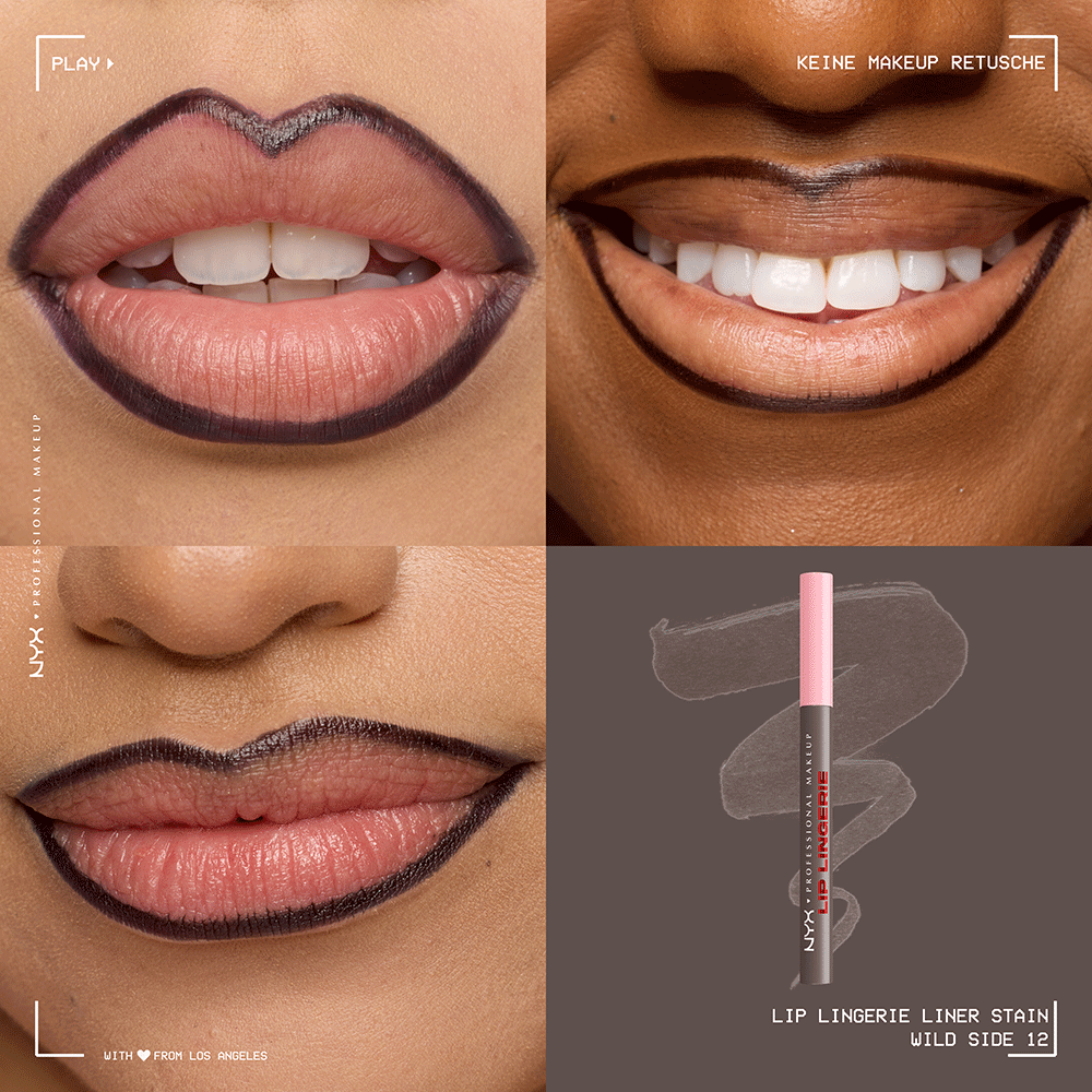 Bild: NYX Professional Make-up Lip Lingerie Lip Liner Stain Wild Side 12