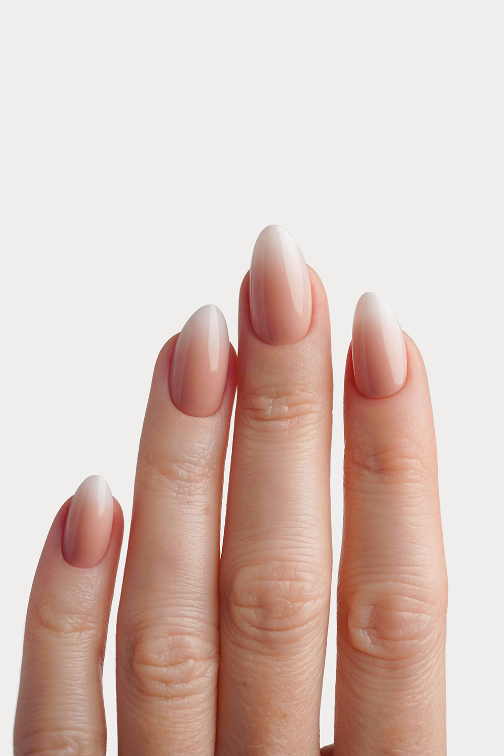 Bild: DOONAILS Soft Gel Press Ons Short Almond Babyboomer Nude