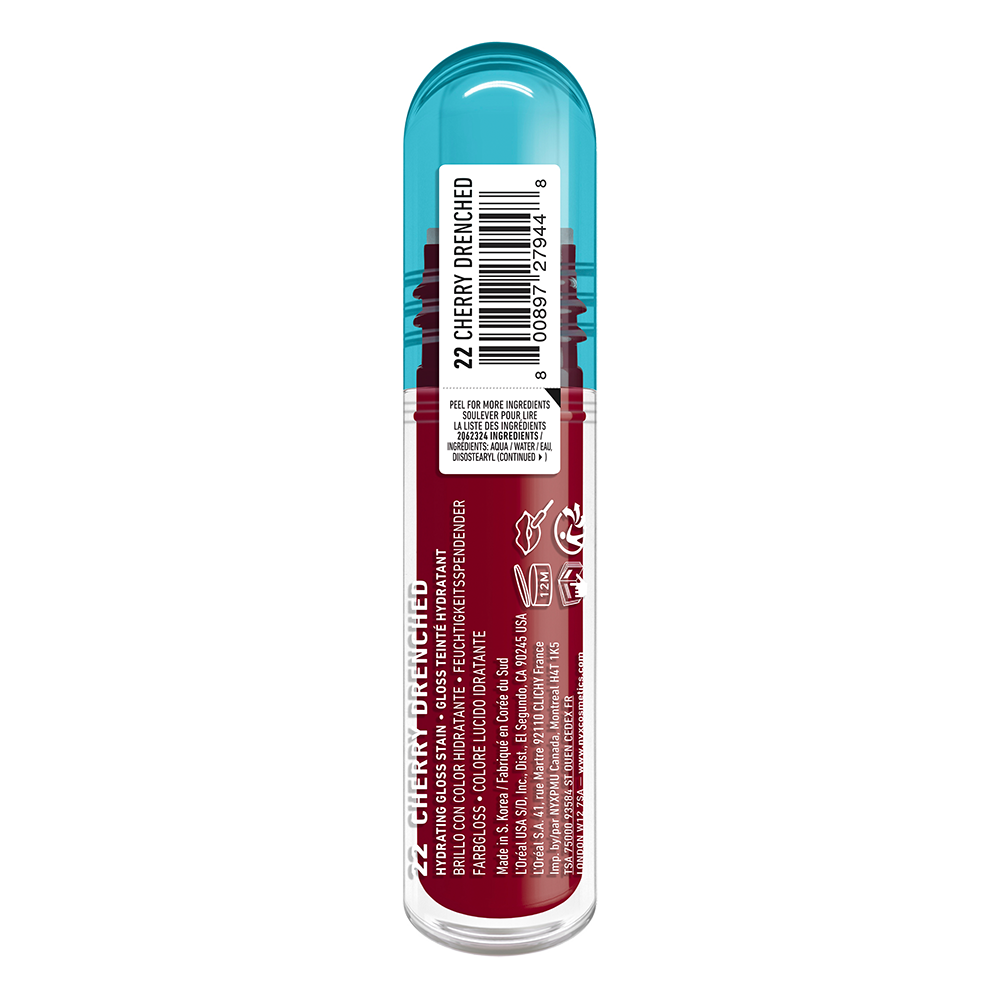 Bild: NYX Professional Make-up LIP IV Hydrating Gloss Serum Lipgloss Cherry Drenched