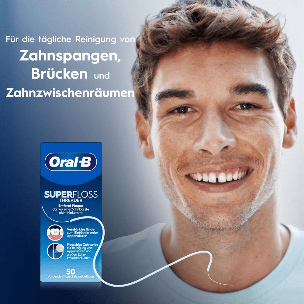 Bild: Oral-B Superfloss Zahnseide