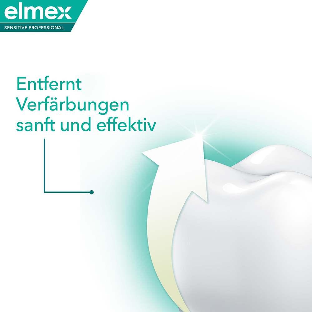 Bild: elmex Sensitive Professional Sanftes Weiss Zahnpasta 
