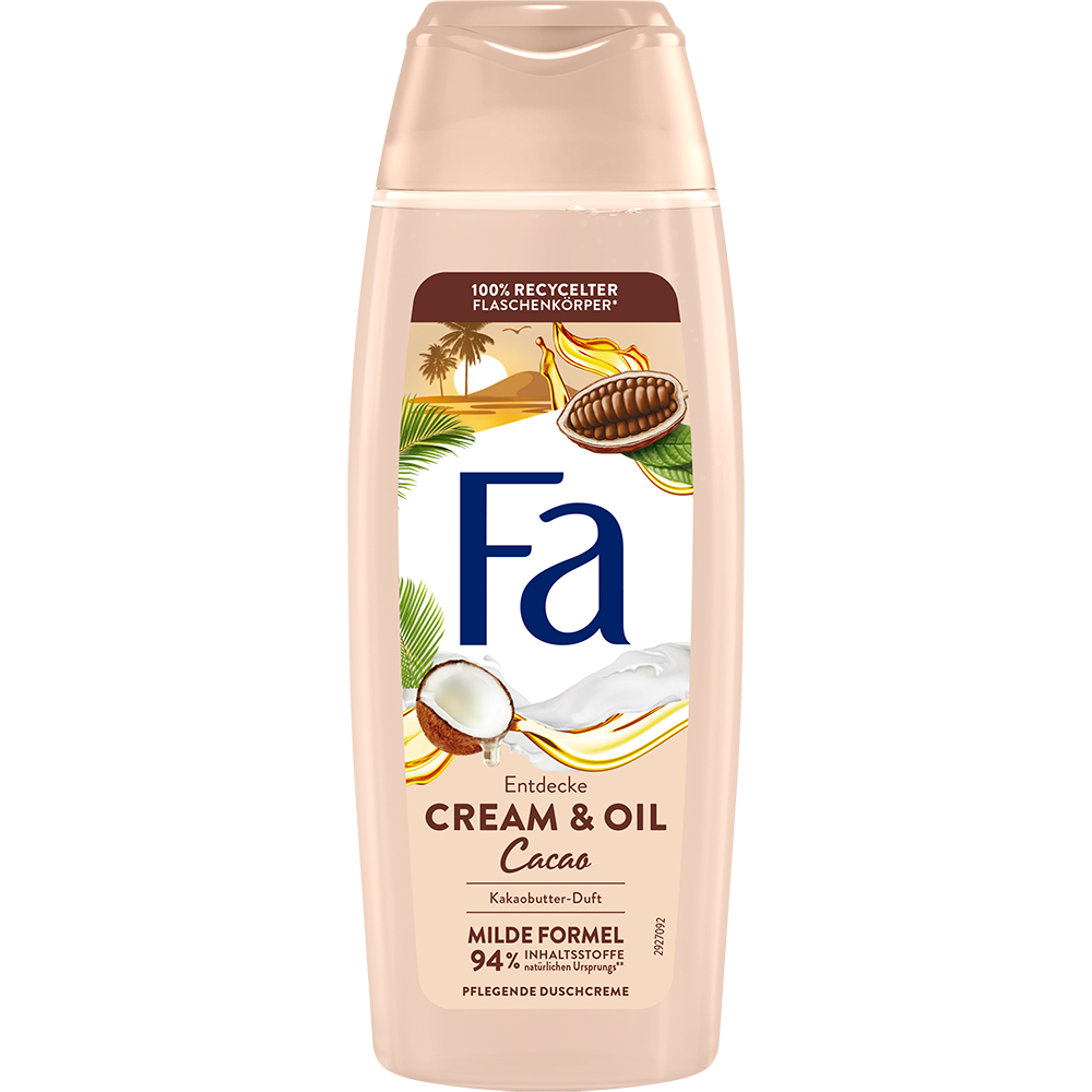 Bild: Fa Duschcreme Cream & Oil Kakaobutter 