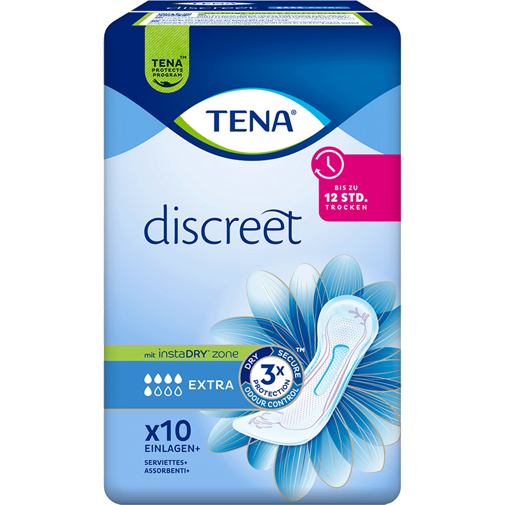 Bild: TENA Discreet Einlagen Extra
