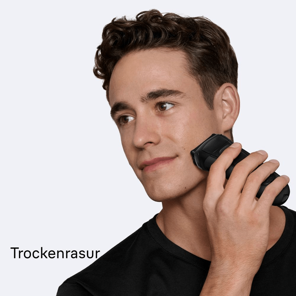 Bild: Braun Series 3 Elektrorasierer, Trockenrasierer, 300s, Grau 